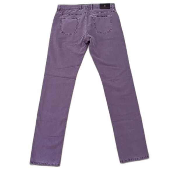 Retail $395 PT Torino NWT Purple Jazz Jean Mens Size 34 X 34 Denim Pants Stretch - Picture 2 of 12